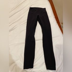 Lululemon Align black leggings, size 6